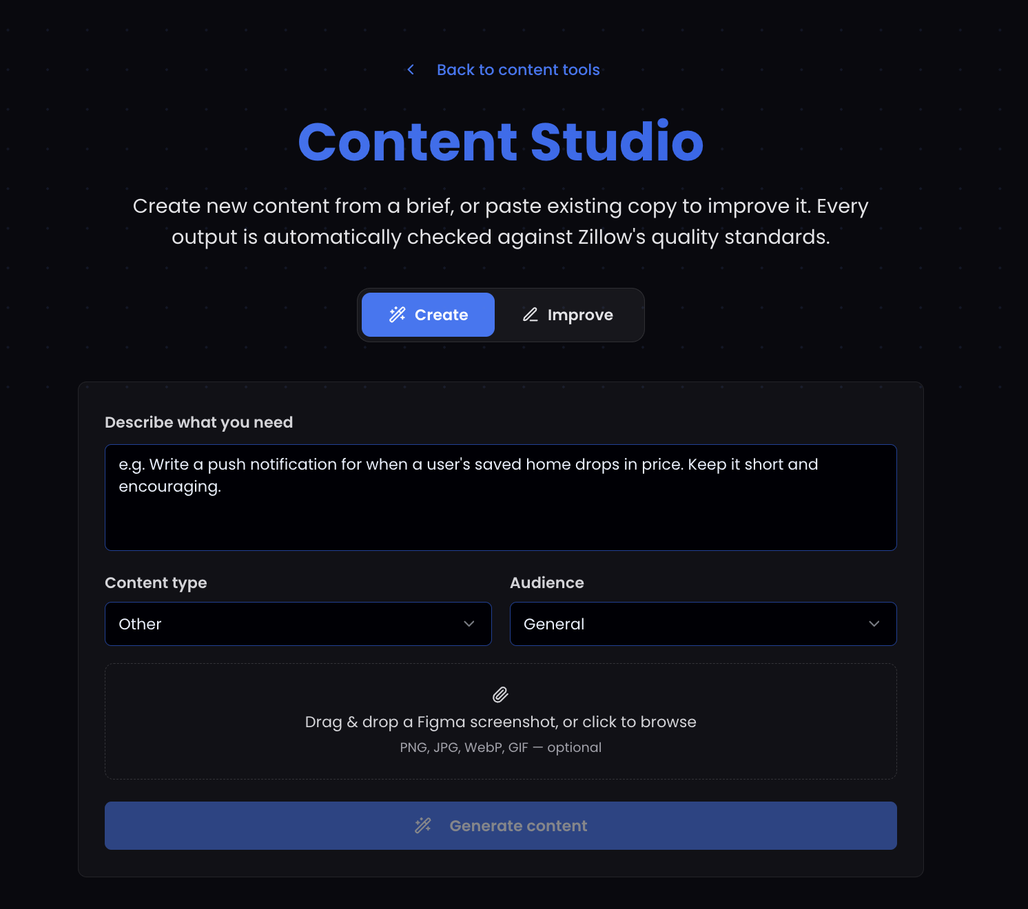Pitch slide — leading with clarity as a core conversation design principle, with supporting sources